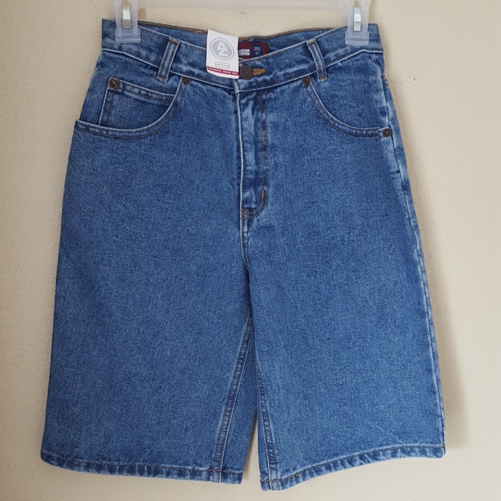 NWT Arizona Jean girls capris denim pants sz 12